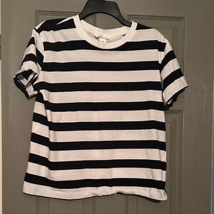 H&M Monochrome Striped Tee
